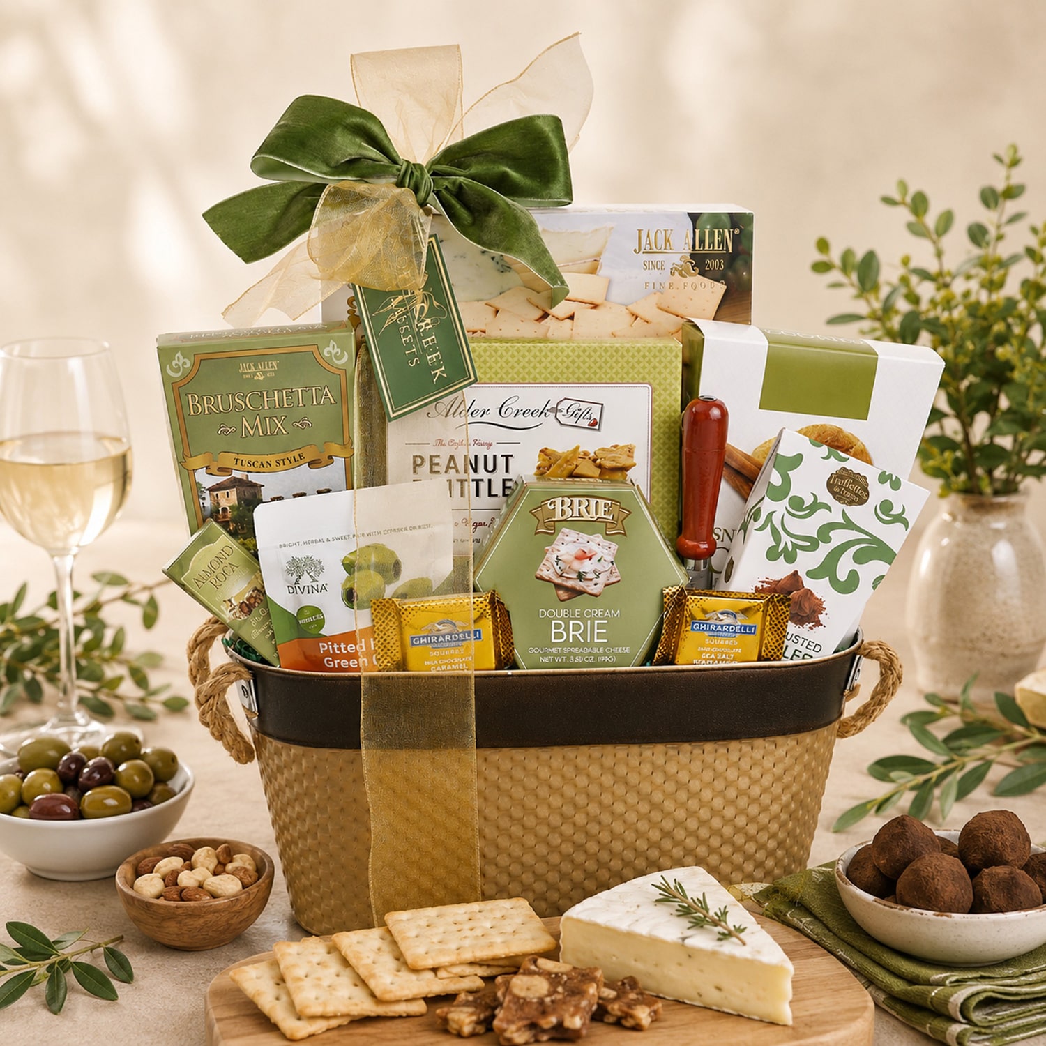 Alder Creek Tasteful Gourmet Gift Basket