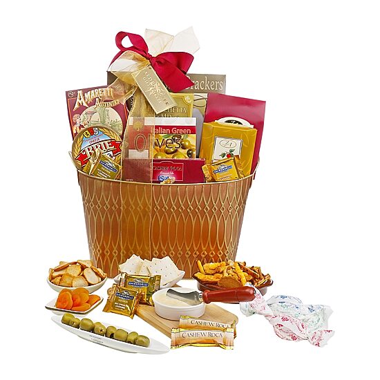 Alder Creek Lasting Impressions Gift Basket Food Set