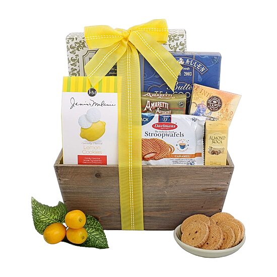 Alder Creek Lemon Breeze Gift Tote Food Set