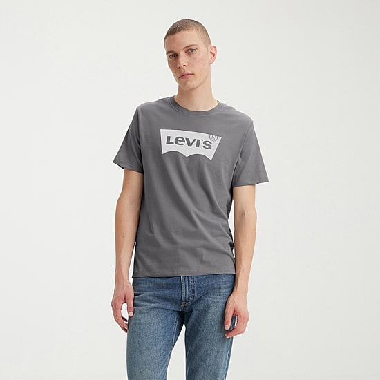 Levi's® Mens Crew Neck Short Sleeve Regular Fit Graphic T-Shirt