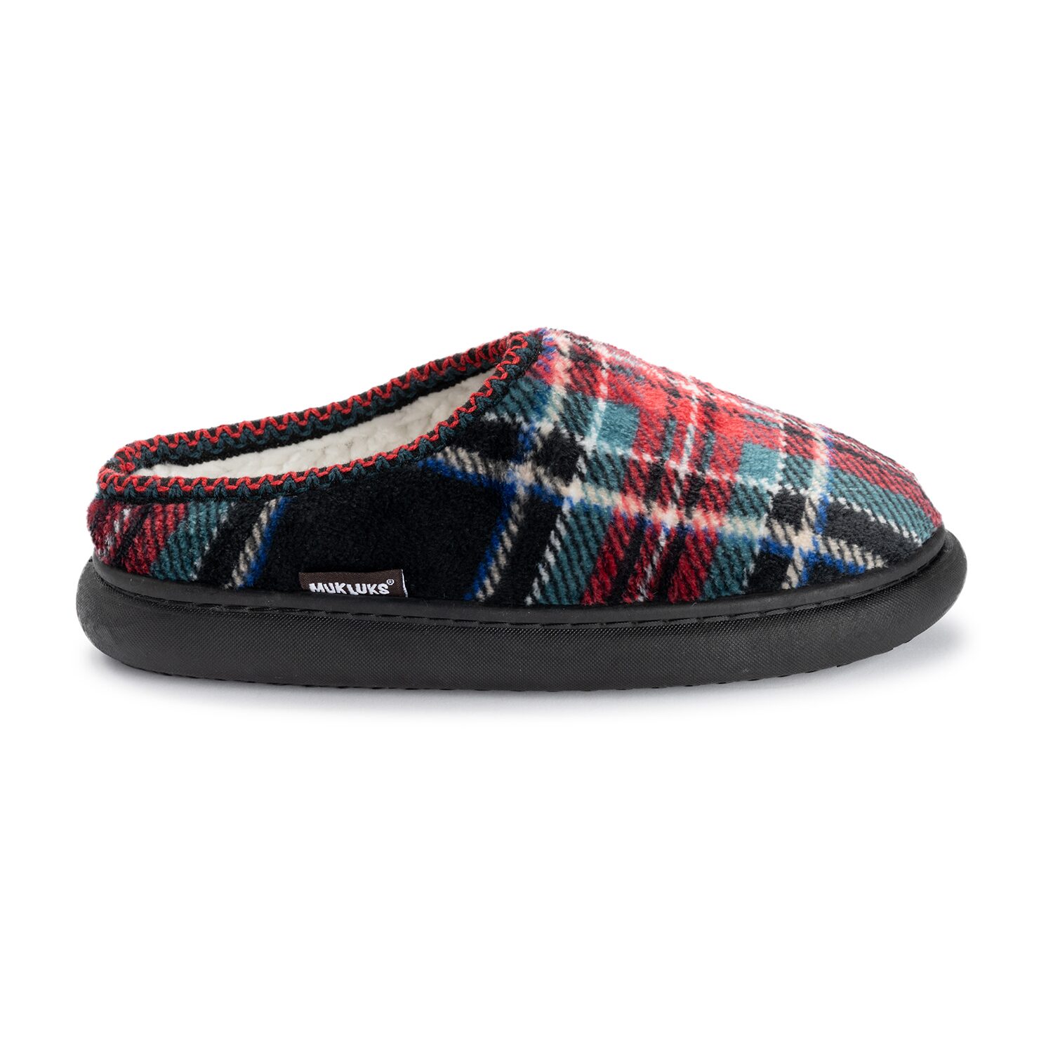 Muk Luks Ml F 26 Ds Slippers Womens Memory Foam Slip Resistant Clog