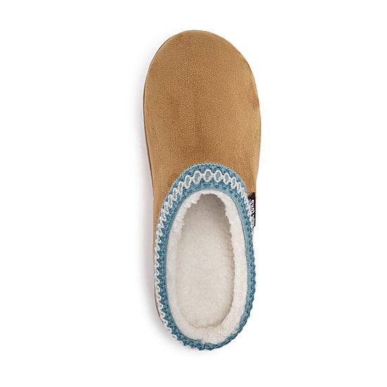 Muk Luks Ml F 26 Ds Slippers Womens Memory Foam Slip Resistant Clog Slippers