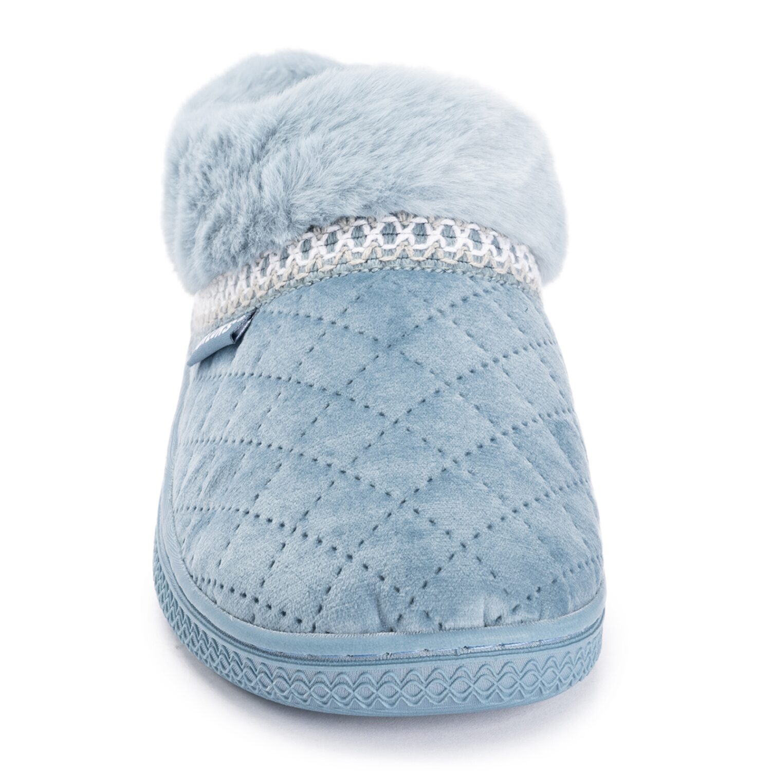 Muk Luks Ml F 26 Ds Slippers Womens Memory Foam Slip Resistant Clog