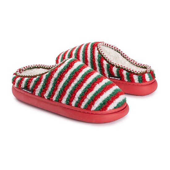 Muk Luks Womens Memory Foam Slip Resistant Clog Slippers