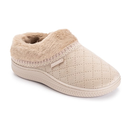 Muk Luks Womens Memory Foam Slip Resistant Clog Slippers