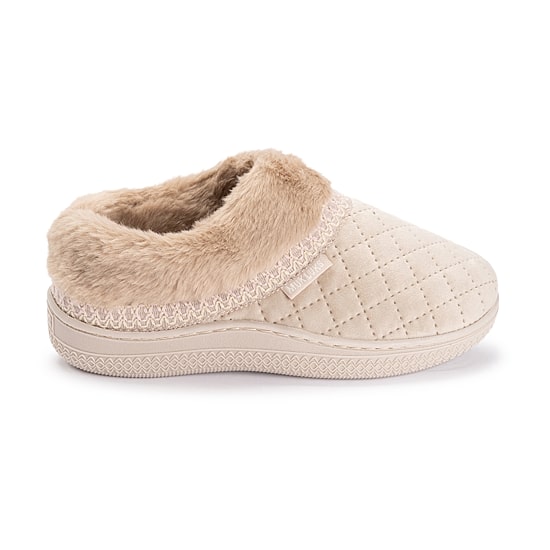 Muk Luks Womens Memory Foam Slip Resistant Clog Slippers