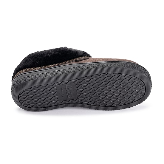Muk Luks Ml F 26 Ds Womens Memory Foam Slip Resistant Clog Slippers