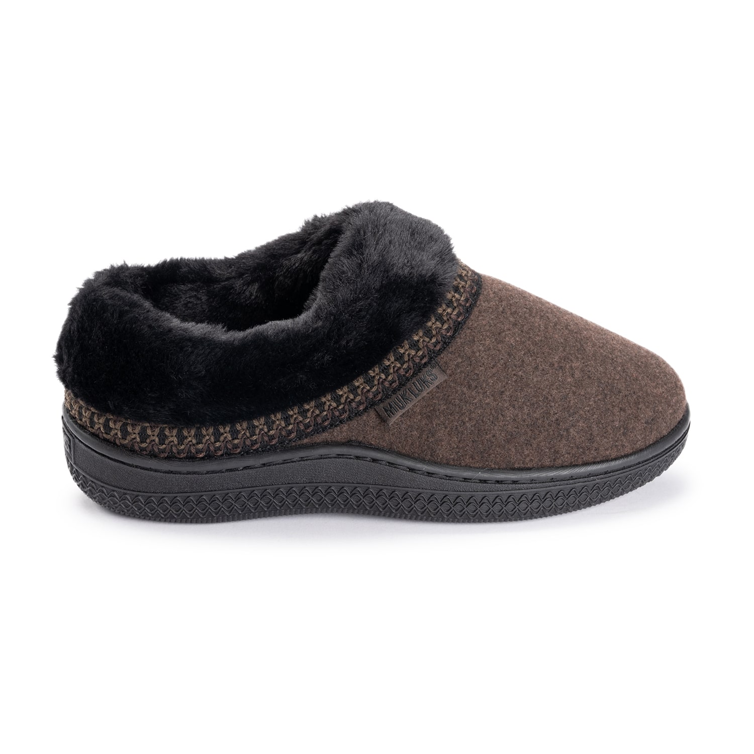 Muk Luks Ml F 26 Ds Slippers Womens Memory Foam Slip Resistant Clog