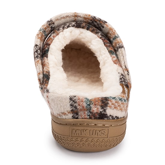 Muk Luks Ml F 26 Ds Womens Memory Foam Slip Resistant Clog Slippers