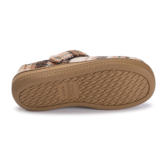 Muk Luks Ml F 26 Ds Womens Memory Foam Slip Resistant Clog Slippers