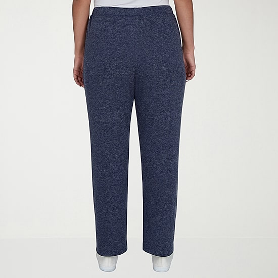 Alfred Dunner Classics Womens Straight Pull-On Pant