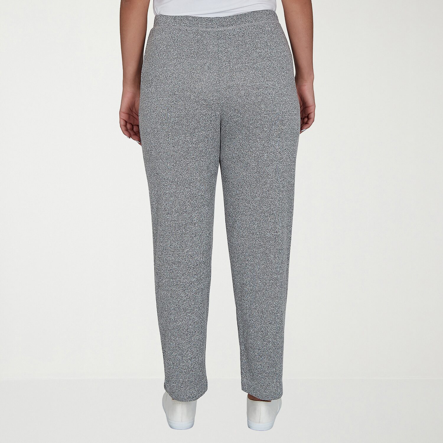 Alfred Dunner Classics Womens Straight Pull-On Pant