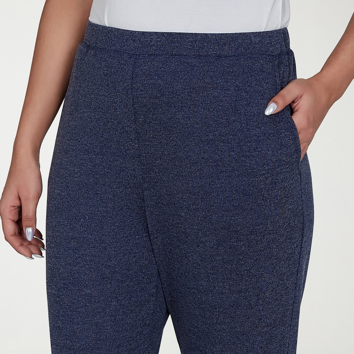 Alfred Dunner Womens Straight Pull-On Pant