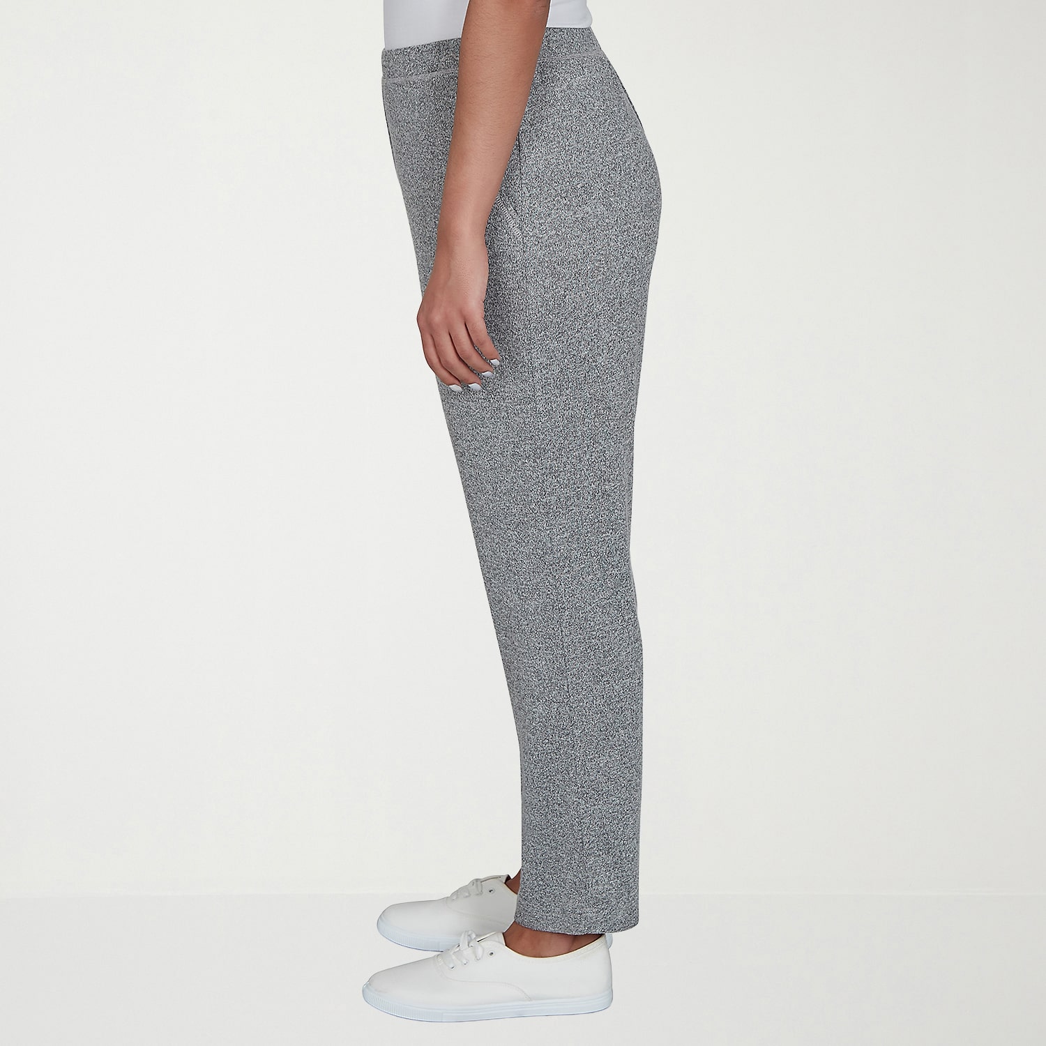 Alfred Dunner Womens Straight Pull-On Pant
