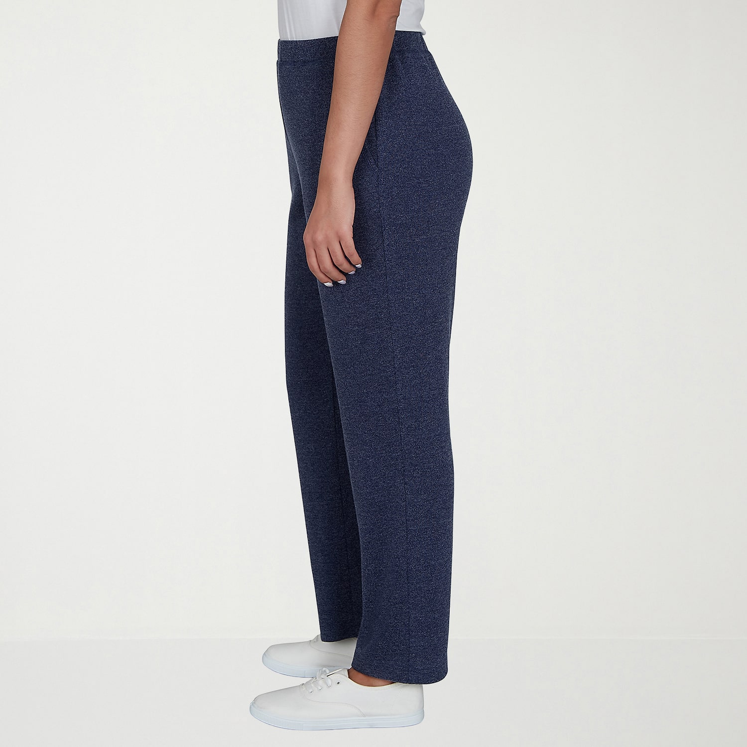 Alfred Dunner Womens Straight Pull-On Pant