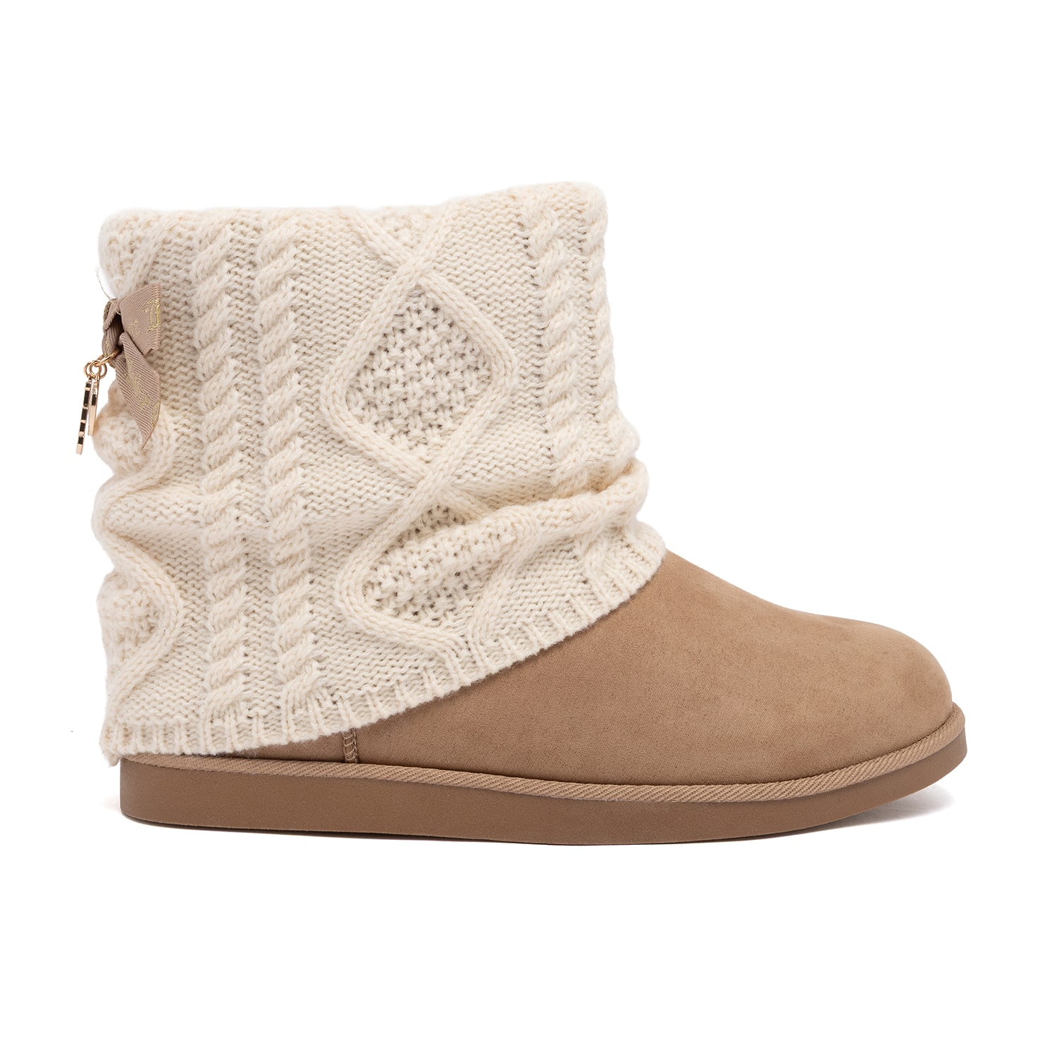 Juicy Couture Womens Kapital Faux Fur Lined Flat Heel Winter Boots