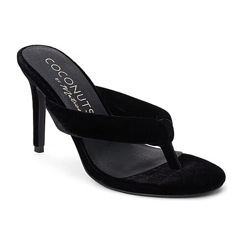 Coconuts By Matisse Womens Calvin Heeled Sandals In Black