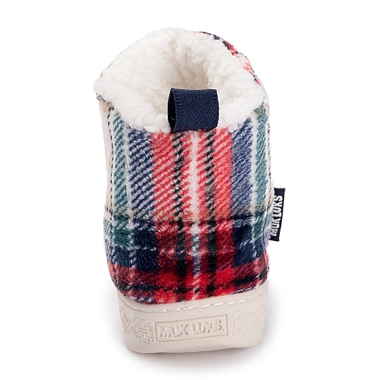 Muk Luks Womens Memory Foam Slip Resistant Bootie Slippers