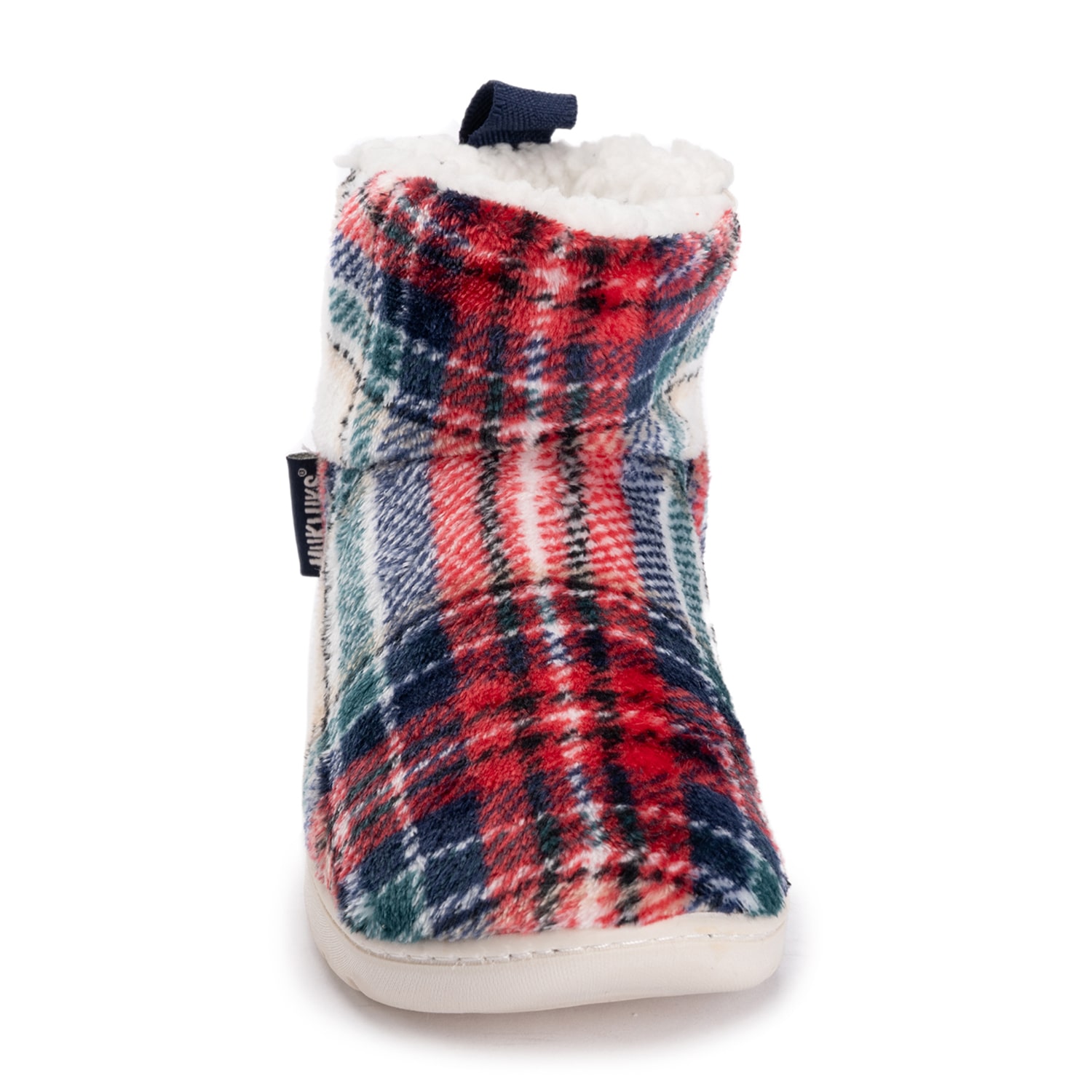 Muk Luks Womens Memory Foam Slip Resistant Bootie Slippers