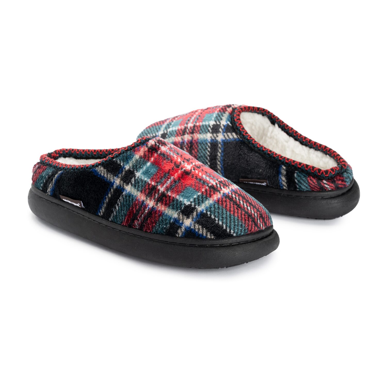 Muk Luks Ml F 26 Ds Slippers Womens Memory Foam Slip Resistant Clog