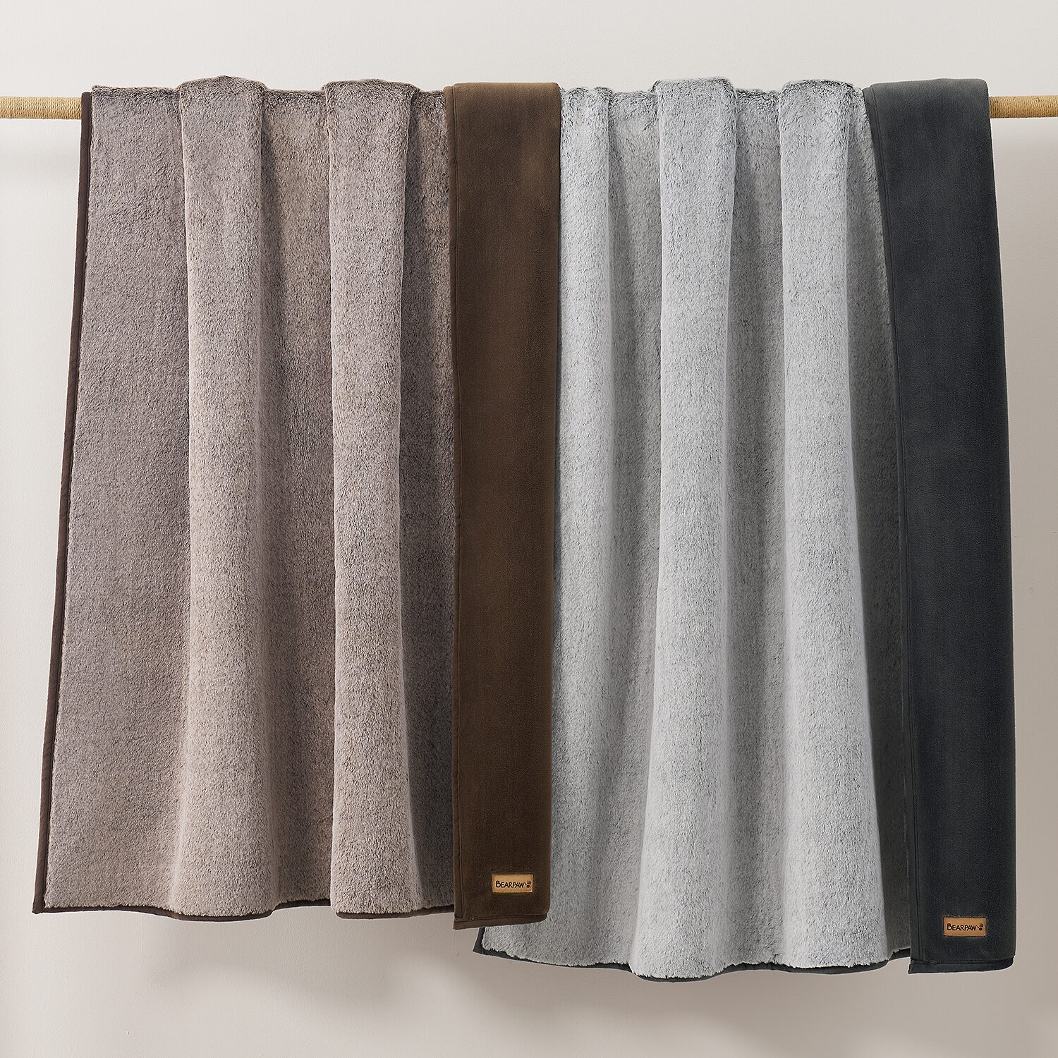 Bearpaw Avalon Faux Fur Throw Washable Midweight