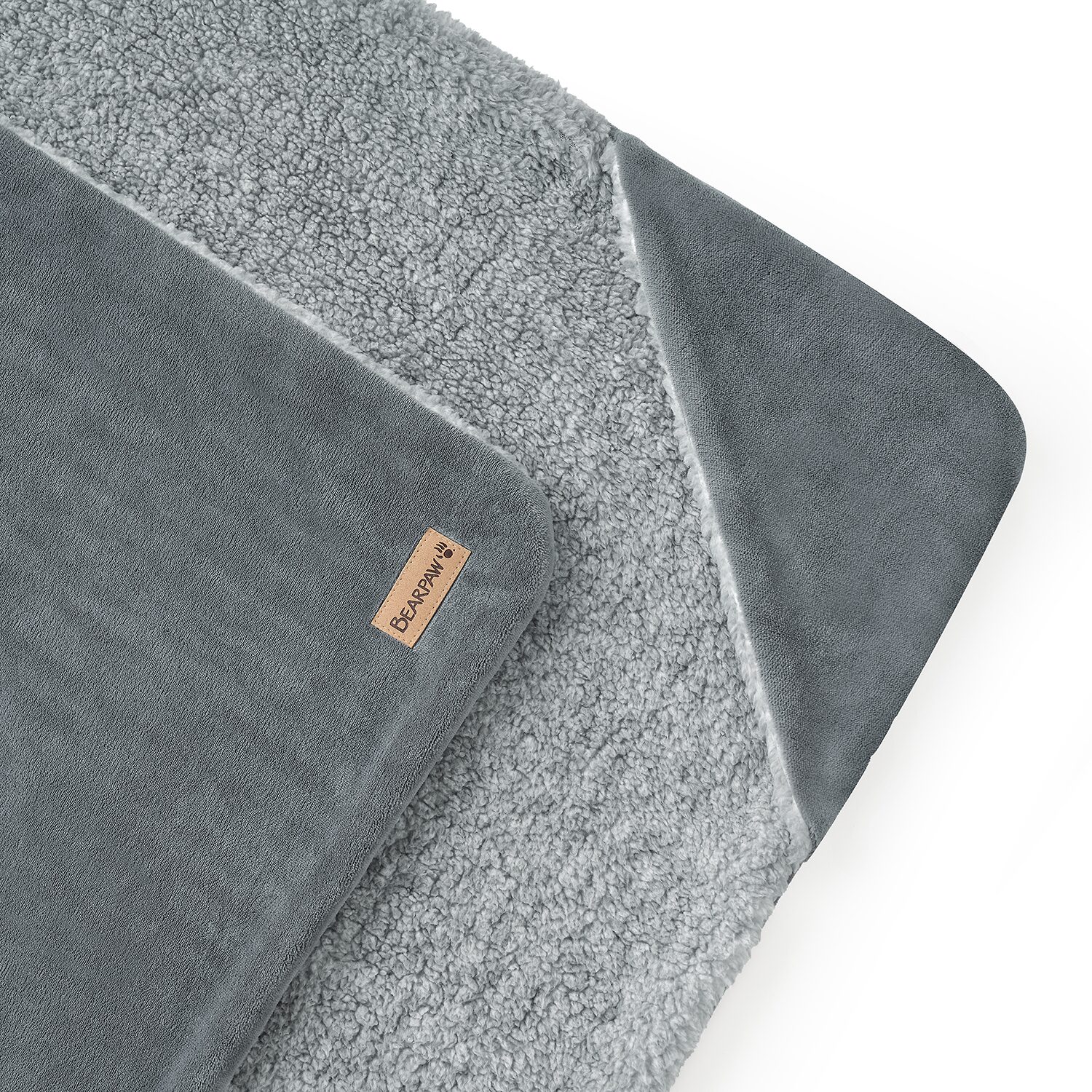 Bearpaw Cozy Hooded Midweight Wearable Blanket