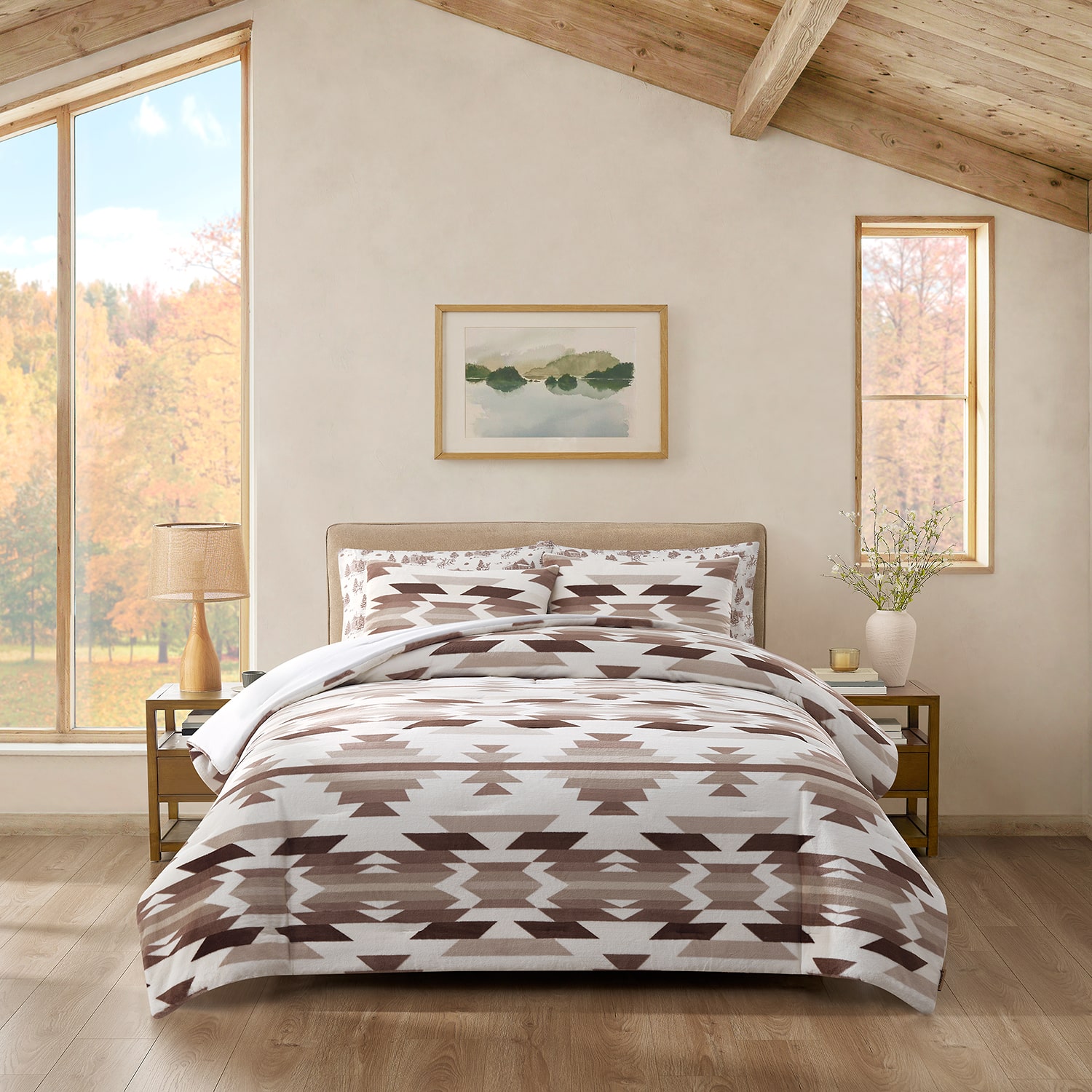 Bearpaw Selene Coco Fur 3-pc. Comforter Set
