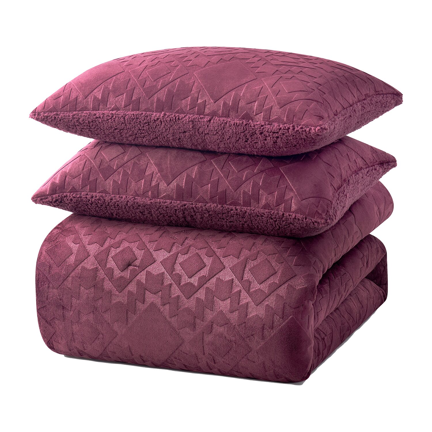 Bearpaw Arbor Embossed 3-pc. Comforter Set