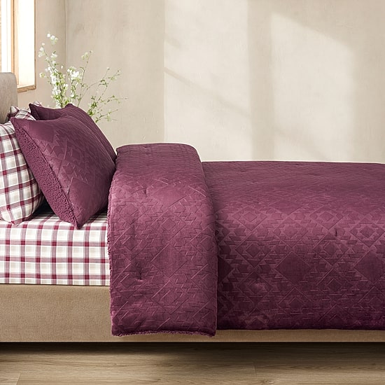 Bearpaw Arbor Embossed 3-pc. Comforter Set