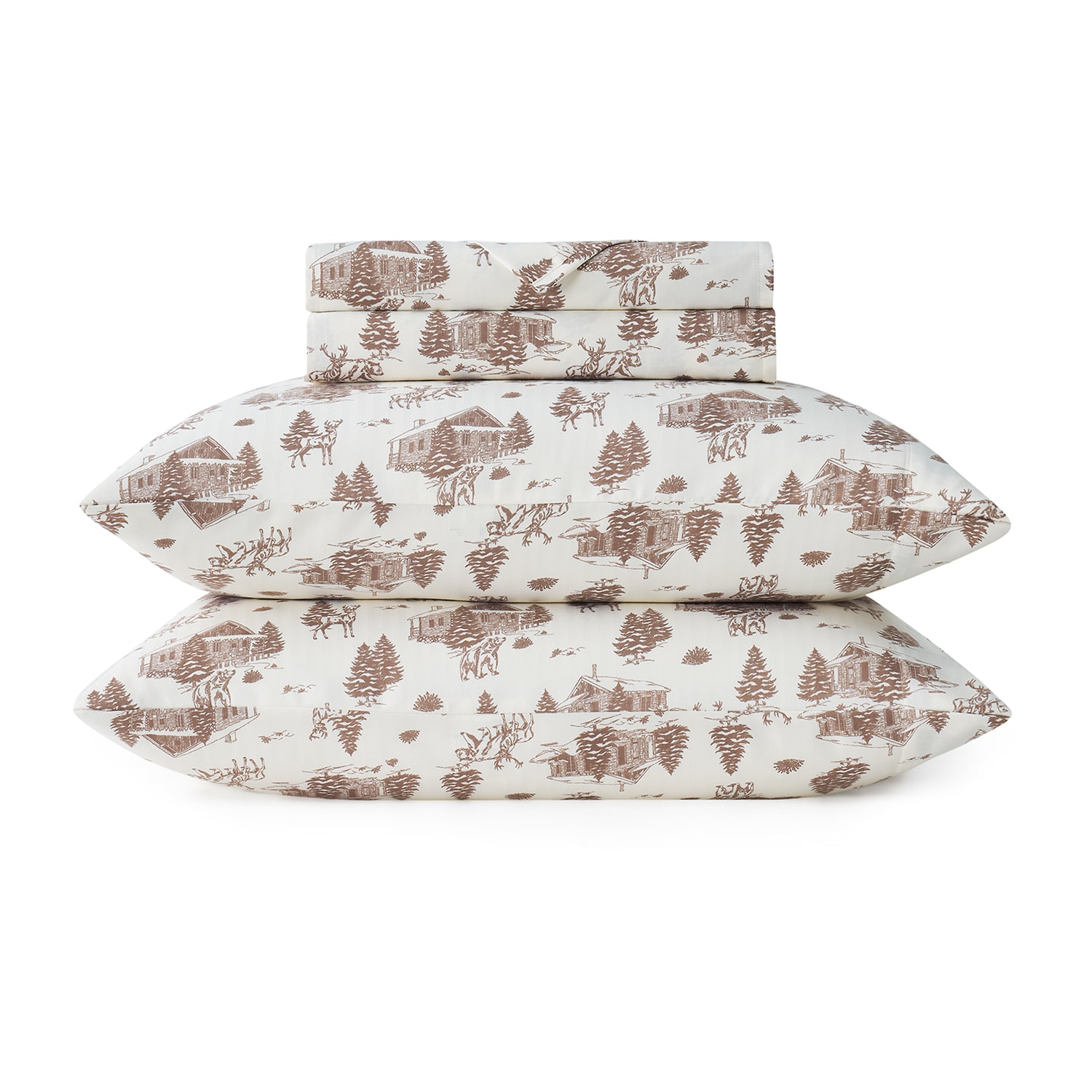 Bearpaw Poly Flannel Sheet Set