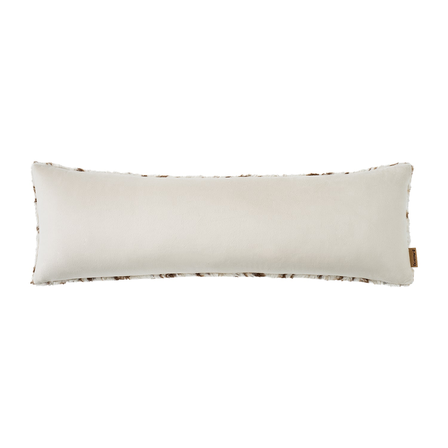 Bearpaw Sawyer Animal Print Faux Fur Bolster Throw Pillow
