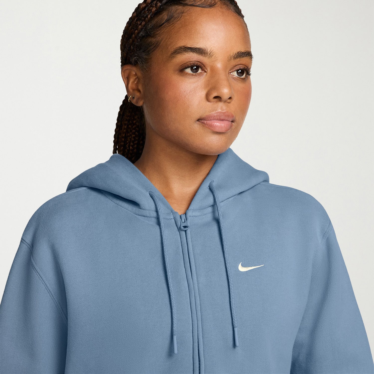 Nike Womens Long Sleeve Zipper Active Hoodie