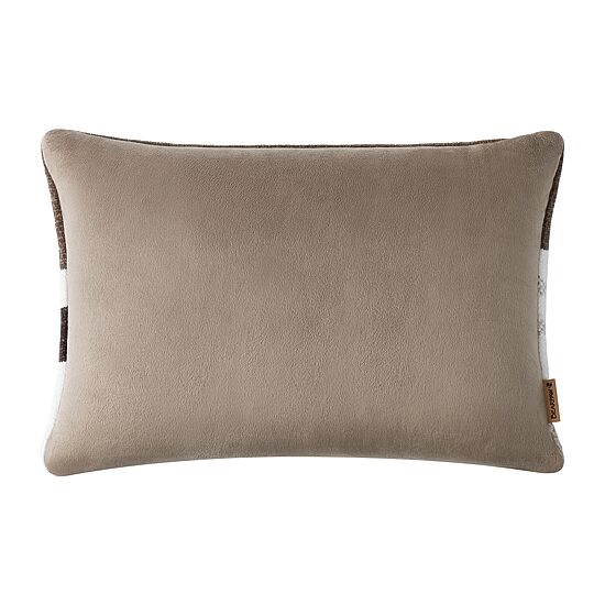 Bearpaw Ansel Chenille Knitted Oblong Throw Pillow