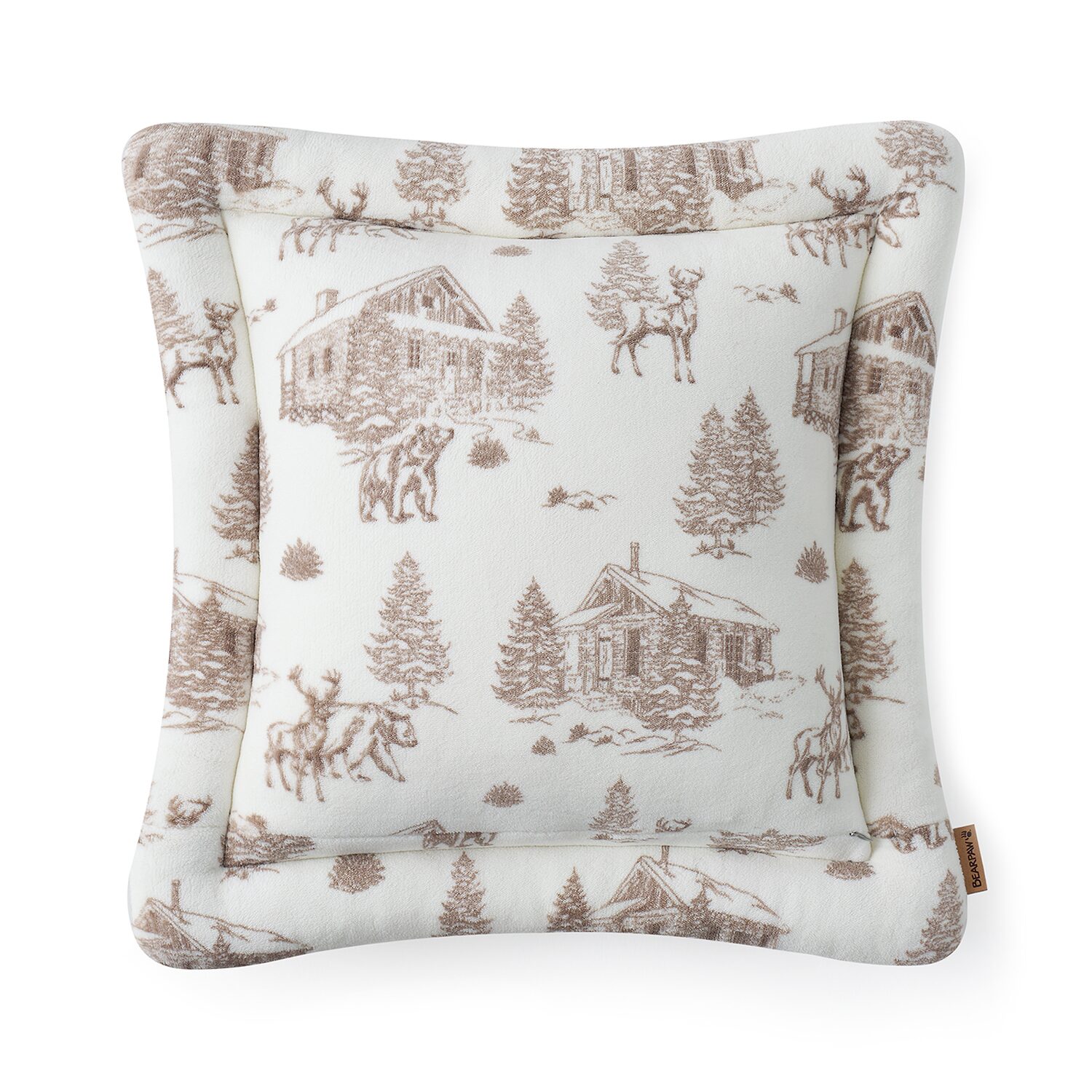 Bearpaw Mabel 20x20 Square Throw Pillow