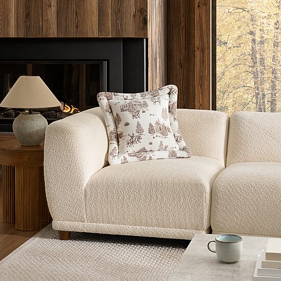 Bearpaw Mabel 20x20 Square Throw Pillow