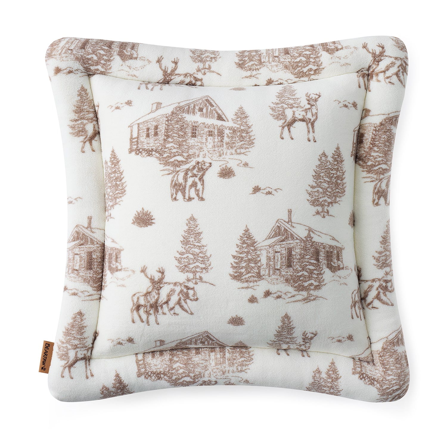 Bearpaw Mabel 20x20 Square Throw Pillow