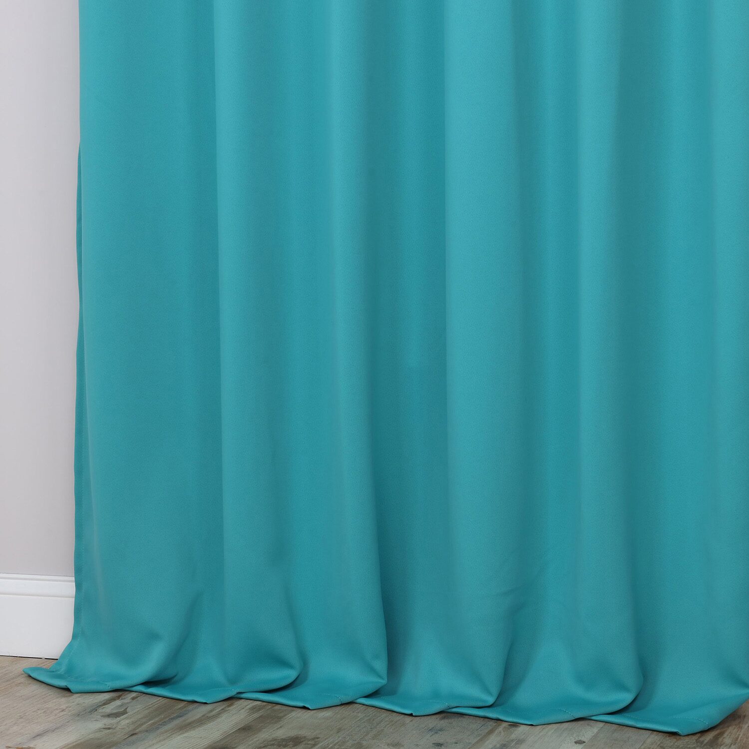 SUPERIOR® Solid Grommet Top Energy Saving Room Darkening Set of 2 Curtain Panel