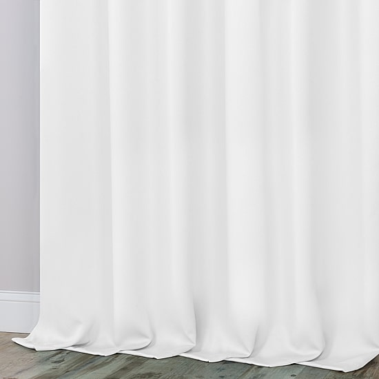 SUPERIOR® Solid Grommet Top Energy Saving Room Darkening Set of 2 Curtain Panel