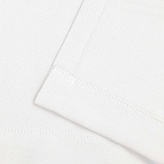 SUPERIOR® Solid Grommet Top Energy Saving Room Darkening Set of 2 Curtain Panel