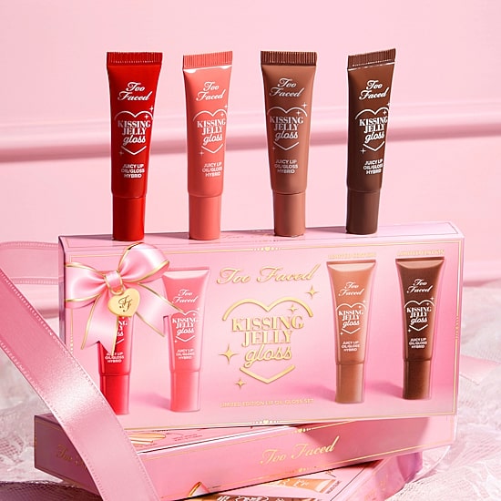 Too Faced Kissing Jelly Lip Oil Gloss Collection