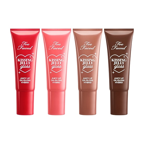 Too Faced Kissing Jelly Lip Oil Gloss Collection
