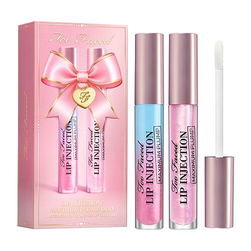 Too Faced Lip Injection Maximum Plump Duo In Pink