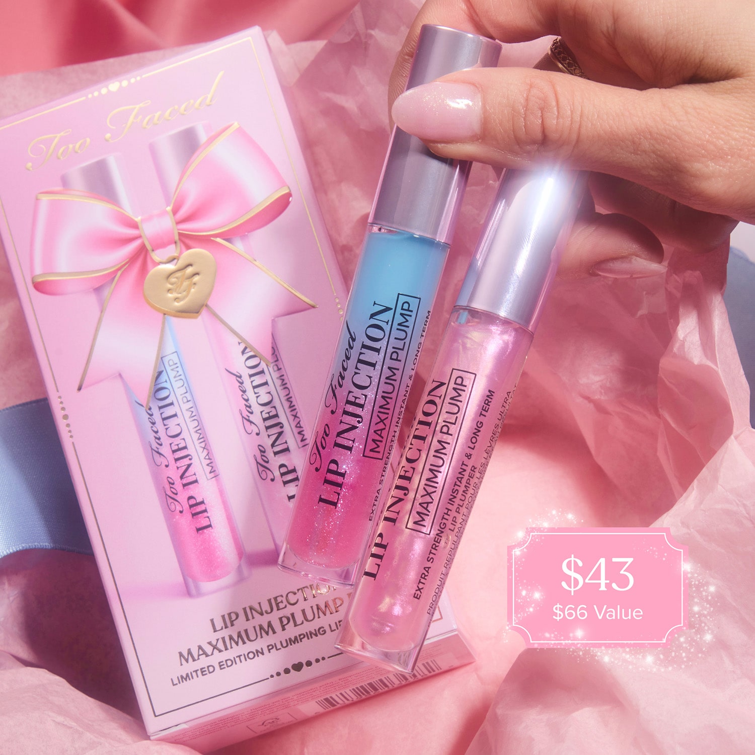 Too Faced Lip Injection Maximum Plump Duo