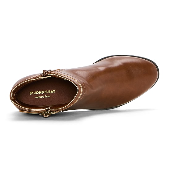 St. John's Bay Womens Robson Block Heel Booties