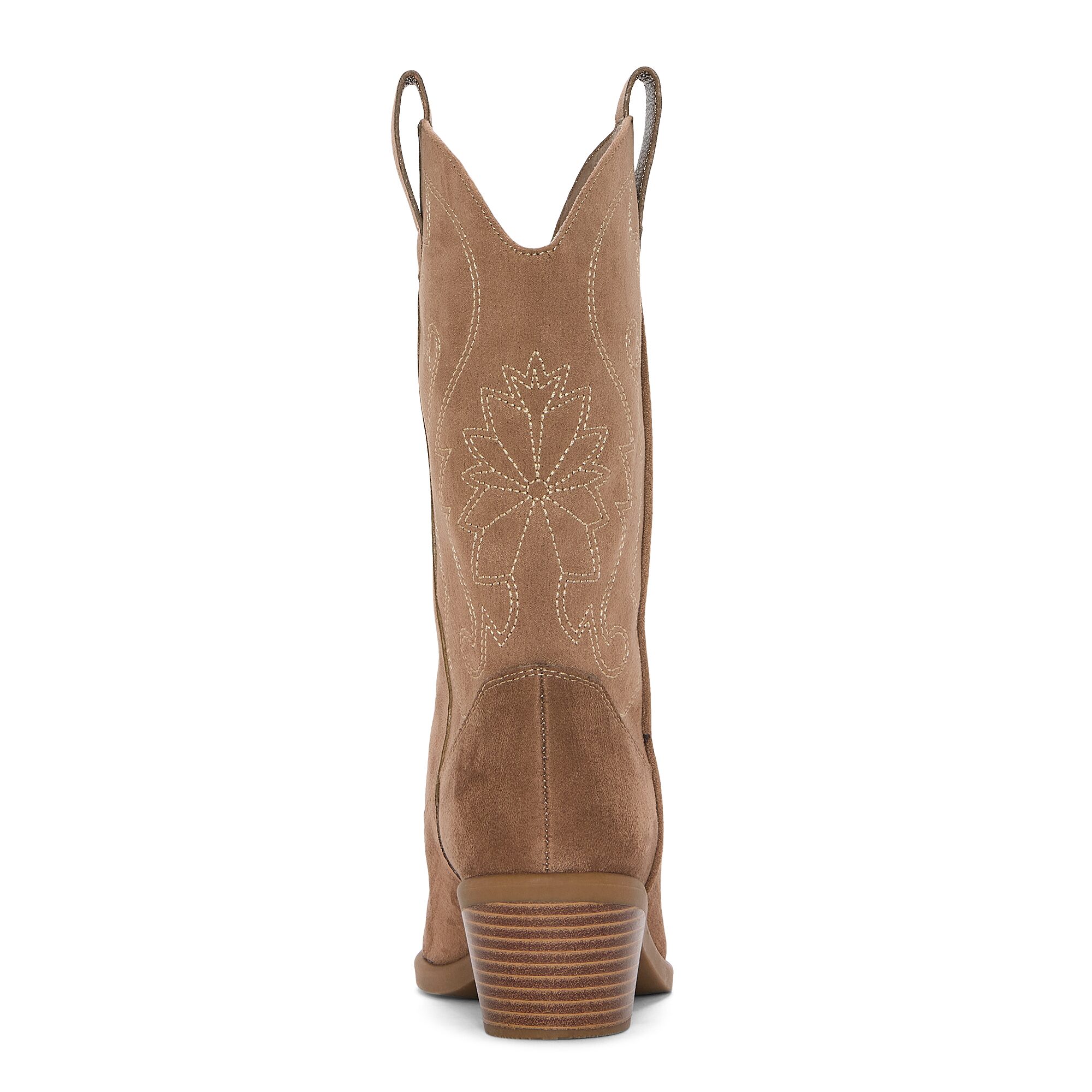 Mia Girl Womens Faylinn Stacked Heel Cowboy Boots