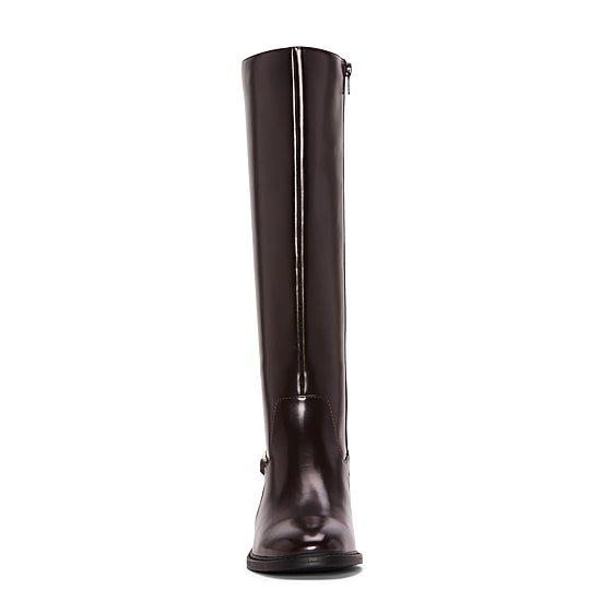 Liz Claiborne Womens Thane Block Heel Riding Boots