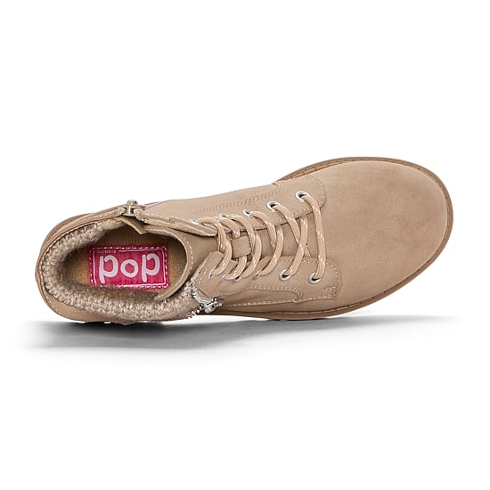 Pop Womens Sidney Flat Heel Booties