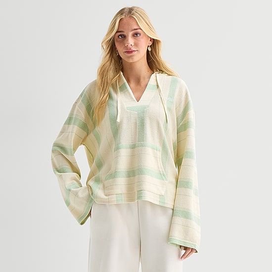 Hurley Womens Juniors Long Sleeve Hoodie