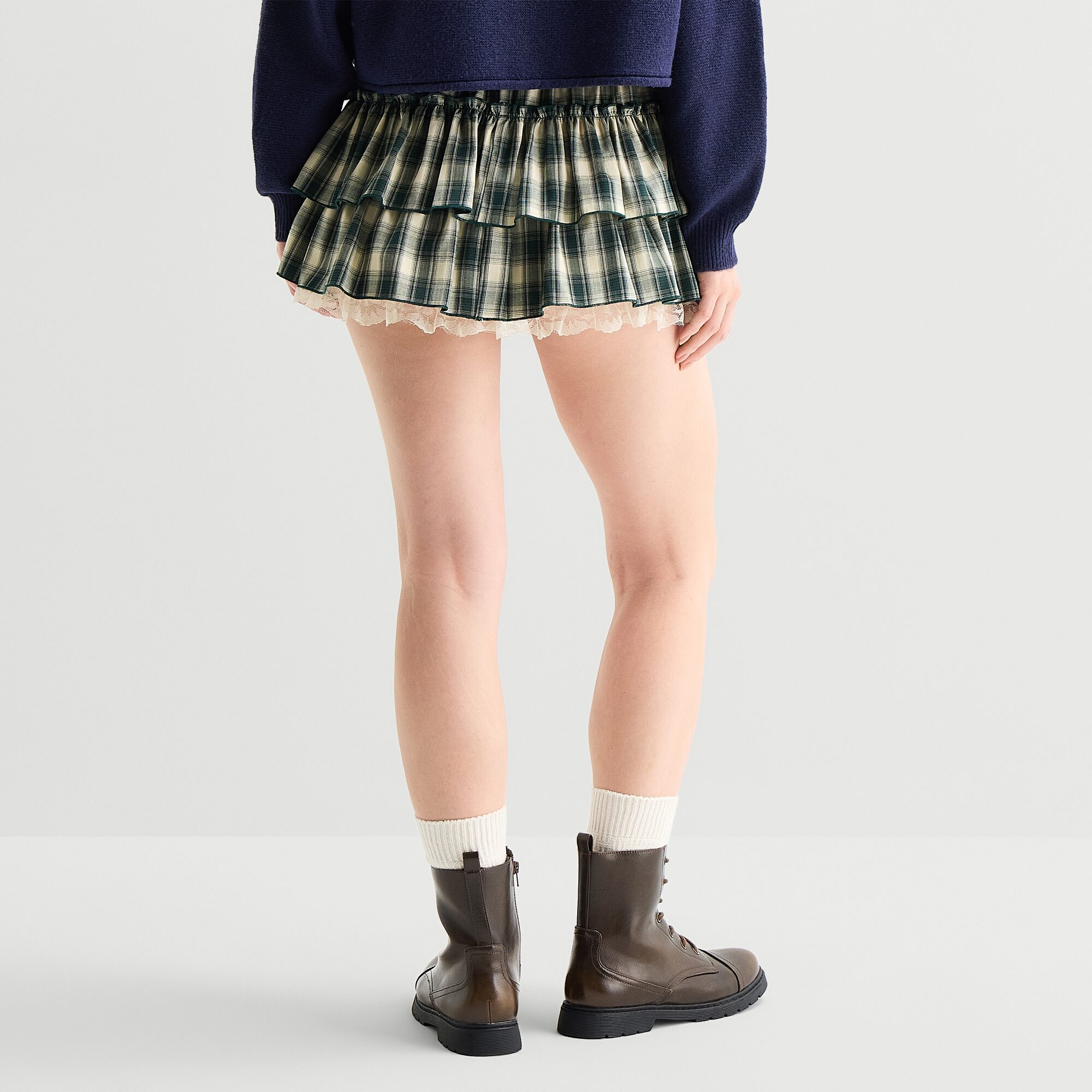 Arizona Womens Juniors Mini Pleated Skirt