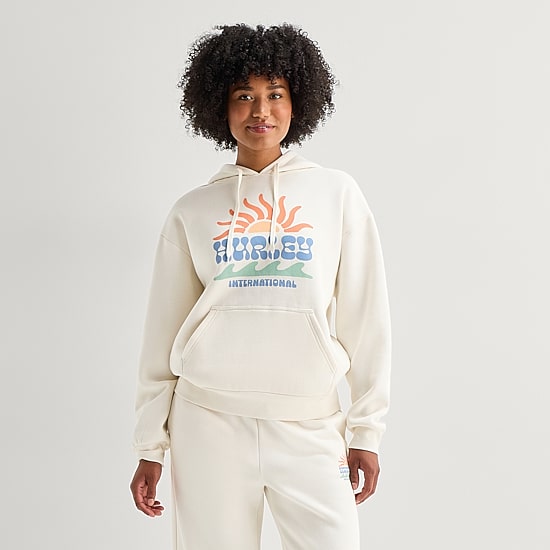 Hurley Womens Juniors Long Sleeve Hoodie